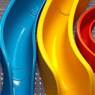 Szybkie zjeżdżalnie wodne